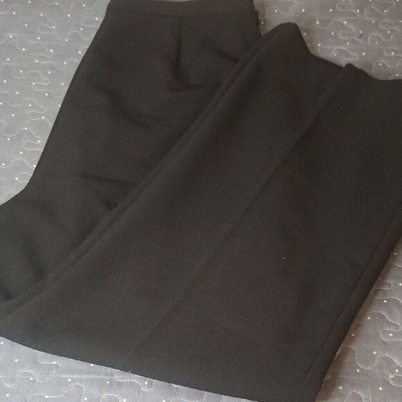 Le Suit Classic Black Pants size 16 - Picture 1 of 6